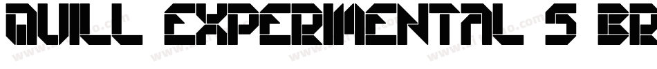 Quill Experimental S BRK字体转换